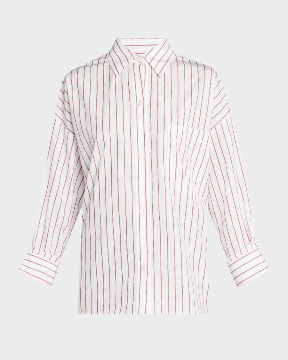 The New Earl Striped Button-Front Shirt